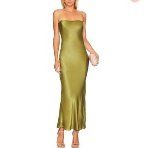 SNDYS x Revolve Angel Strapless Midi Dress